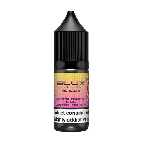 elux legend nic salts lemon peach passionfruit 10ml