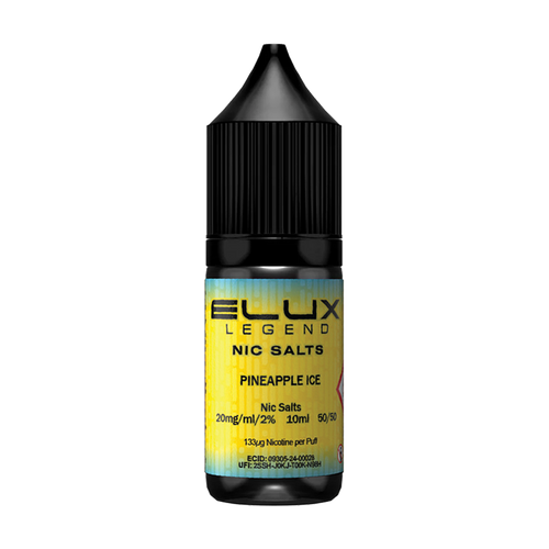elux legend nic salts pineapple ice 10ml