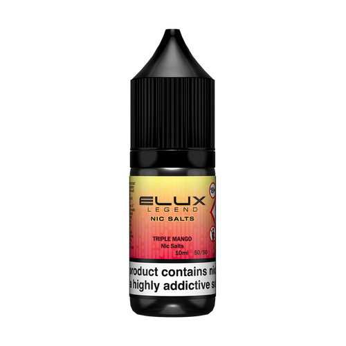 elux legend nic salts triple mango 10ml