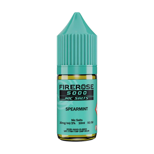 elux fire rose 5000 nic salt eliquid spearmint