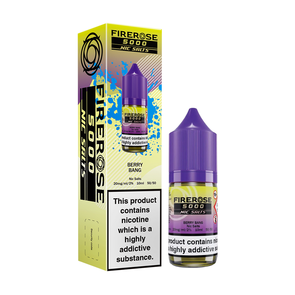 elux firerose 5000 nic salt berry bang