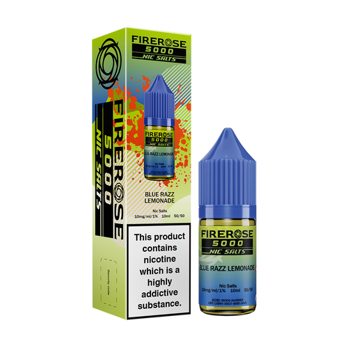 elux firerose 5000 nic salt blue razz lemonade