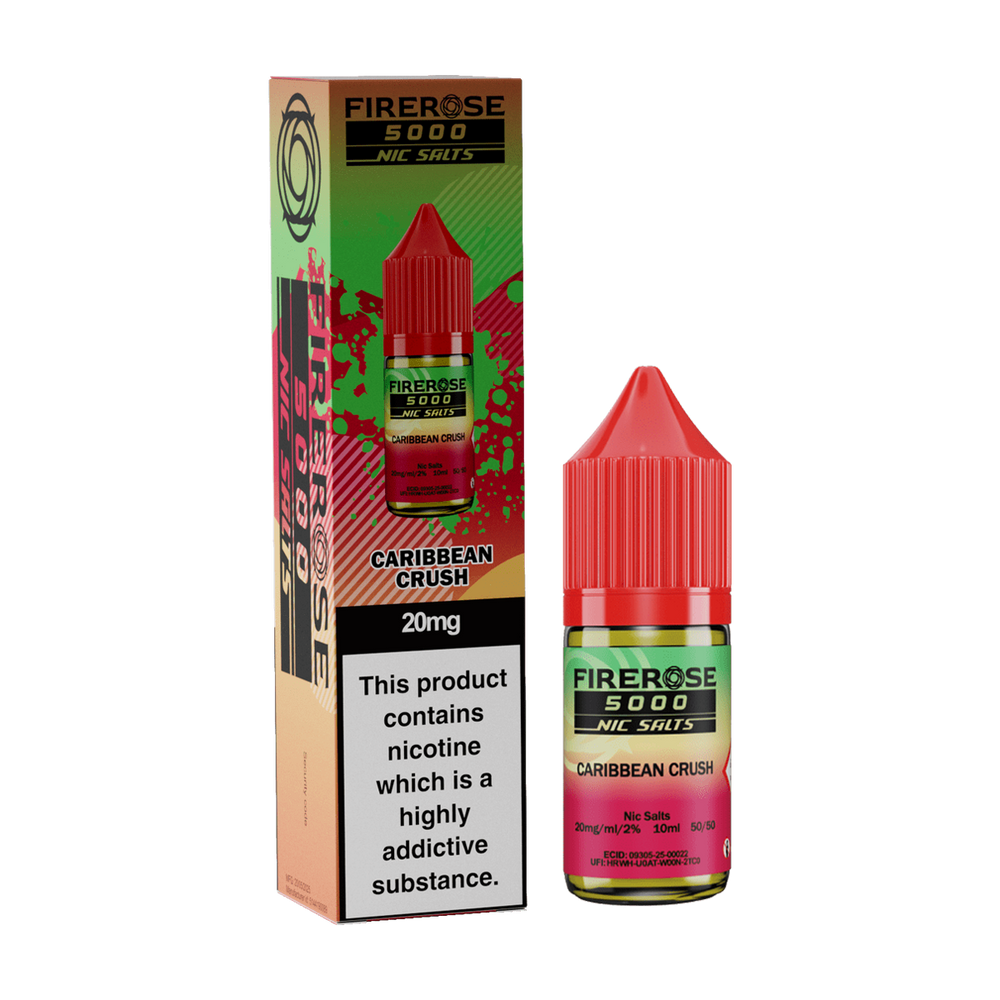 elux firerose 5000 nic salt carribean crush