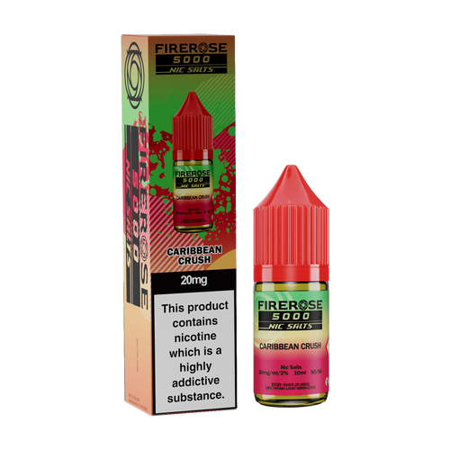 elux firerose 5000 nic salt carribean crush