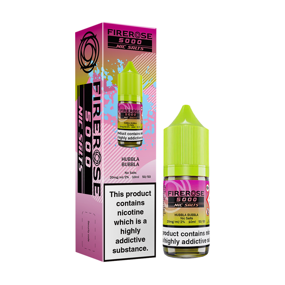 elux firerose 5000 nic salt hubbla bubbla