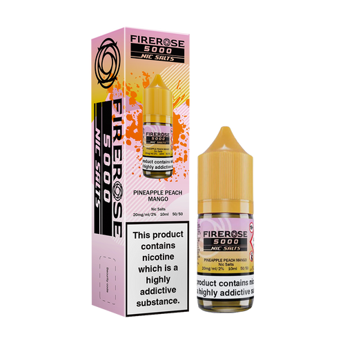 elux firerose 5000 nic salt pineapple peach mango