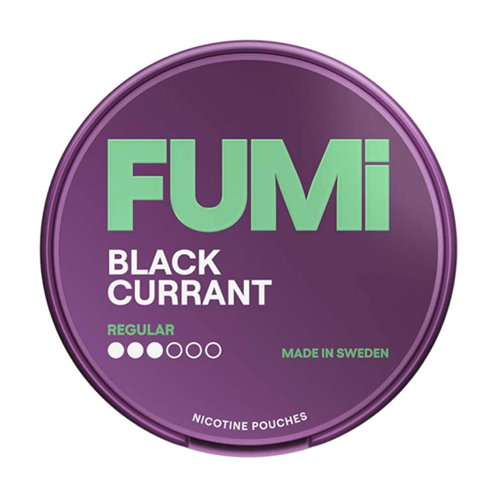 fumi blackcurrant nicotine pouches