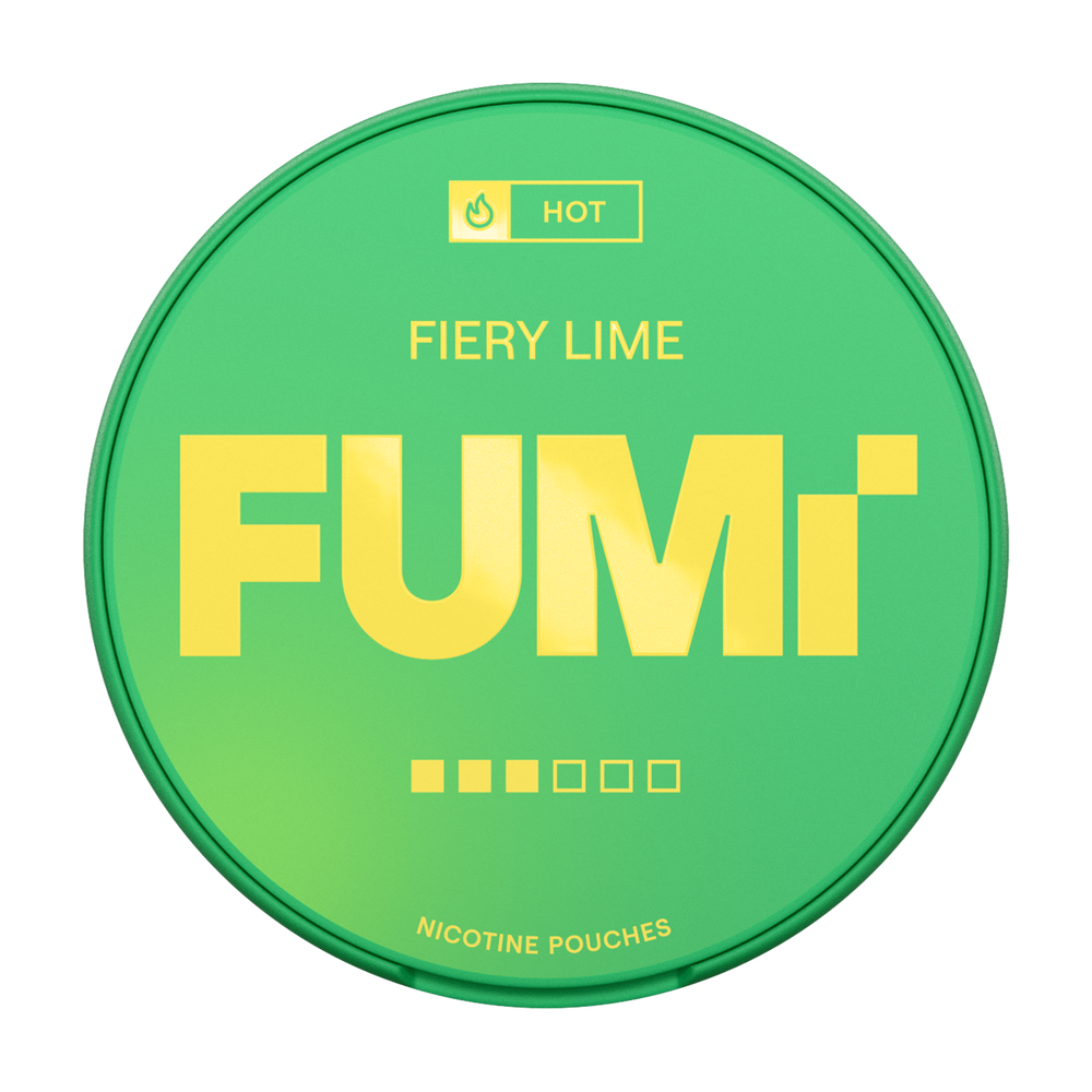 fumi fiery lime 8mg nicotine pouches
