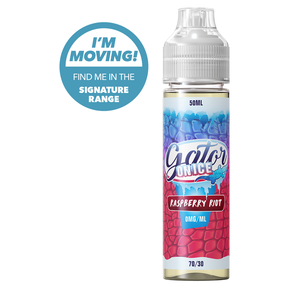 Gator On Ice Raspberry Riot Short Fill - 50ml