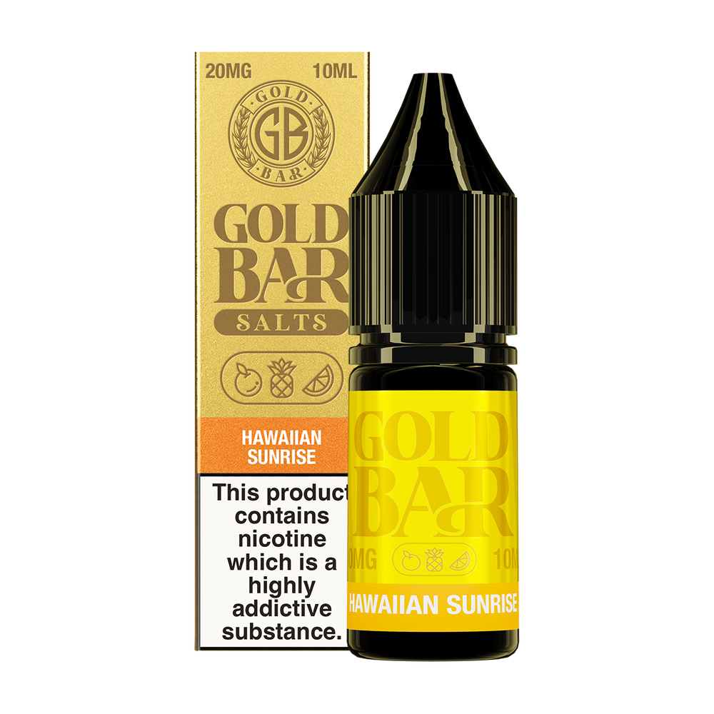 Hawaiian Sunrise Nic Salt by Gold Bar 10ml 20mg