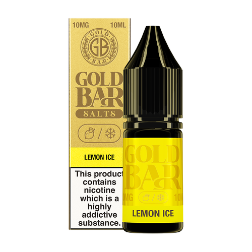 Lemon Ice Nic Salt by Gold Bar 10ml 10mg