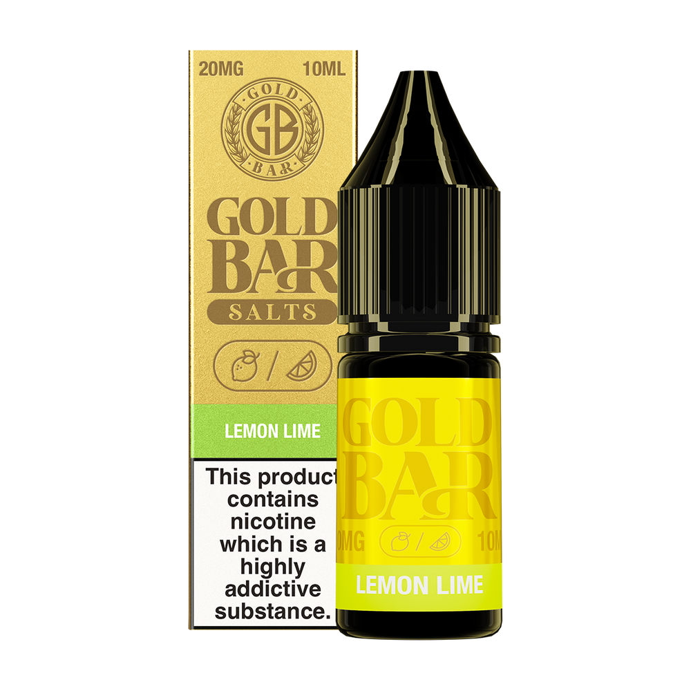 Lemon Lime Nic Salt by Gold Bar 10ml 20mg