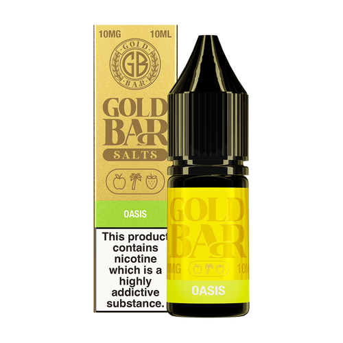 Oasis Nic Salt by Gold Bar 10ml 10mg