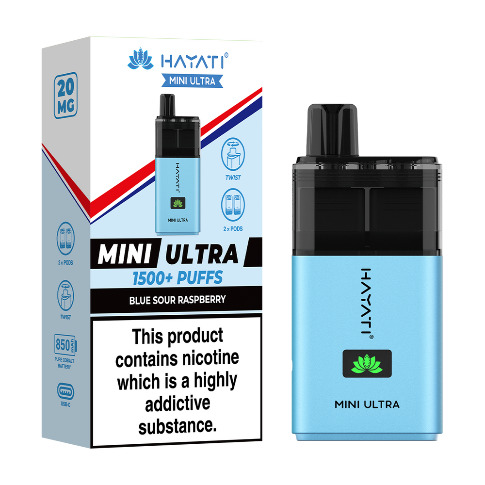 Hayati Mini Ultra Kit blue sour raspberry
