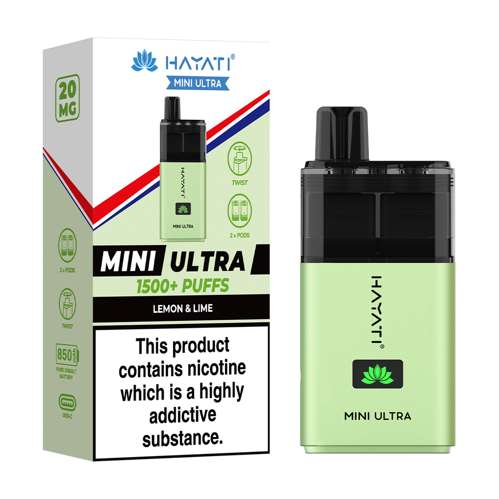 Hayati Mini Ultra Kit lemon and lime