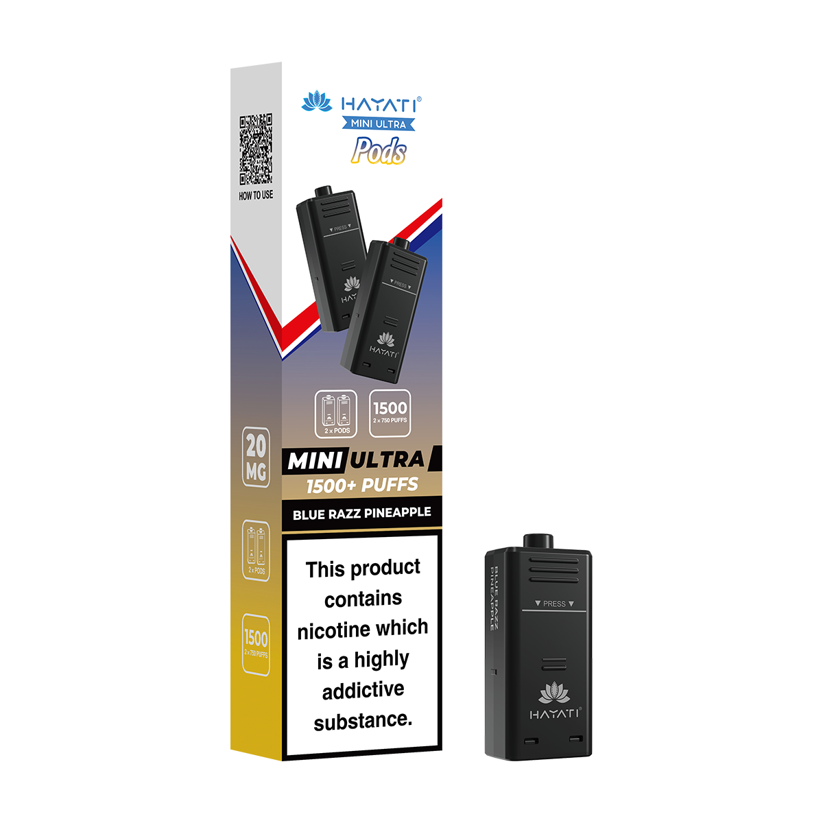 hayati mini ultra disposable vape IVG 2400 4 in 1 Vape Kit