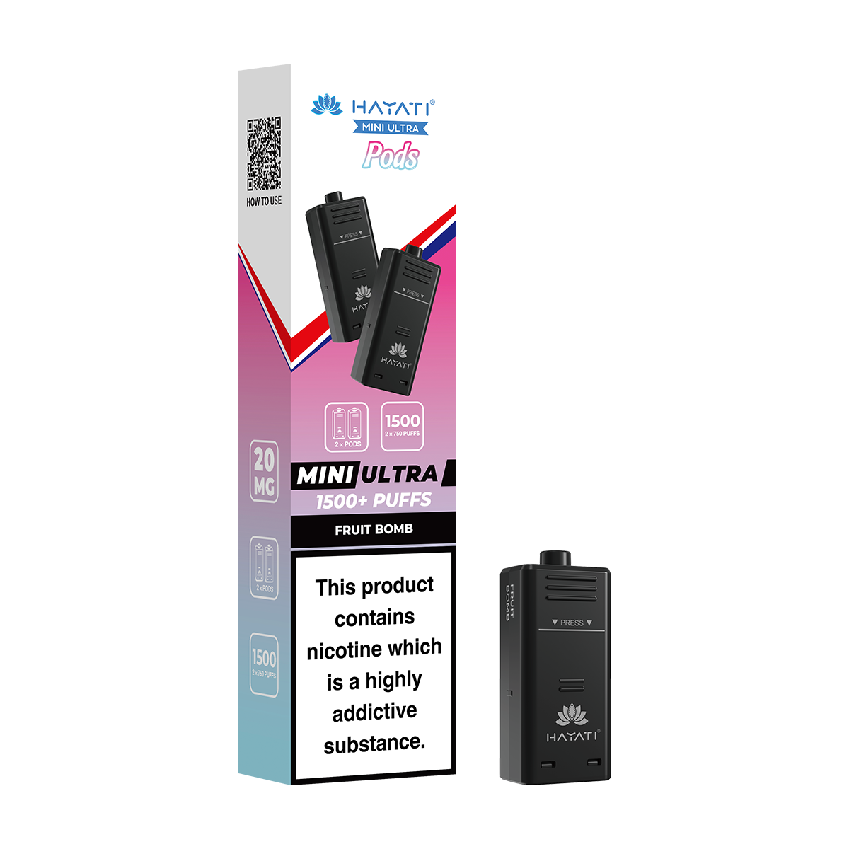 hayati ultra mini Where To Buy Hayati Pro Max Plus S 15000 Pod Kit | £8.99 Or Any 2 For £15 main image 0