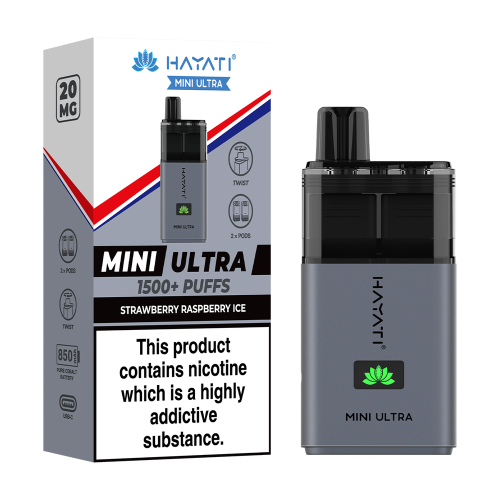 Hayati Mini Ultra Kit strawberry raspberry ice