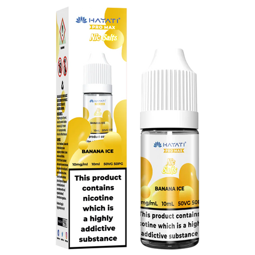 Banana Ice Nic Salt by Hayati Pro Max 10ml