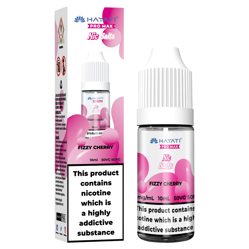 Fizzy Cherry Nic Salt by Hayati Pro Max 10ml
