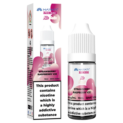 Strawberry Raspberry Ice Nic Salt by Hayati Pro Max 10ml