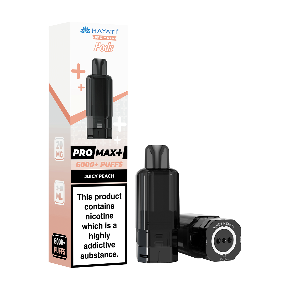 Juicy Peach Hayati Pro Max+ Refill Pack – Vapemate