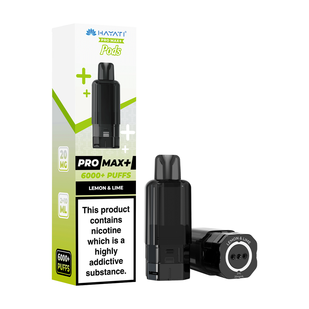 Lemon Lime Hayati Pro Max+ Refill Pack