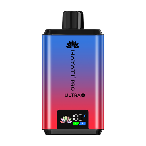 hayati pro ultra plus 25K blue razz cherry