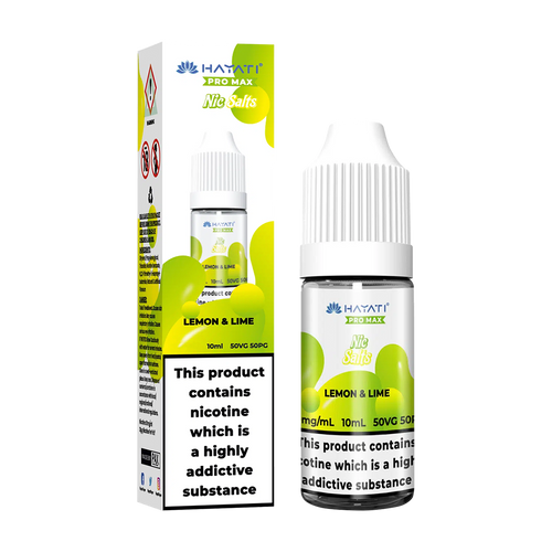 hayati pro max nic salts lemon lime