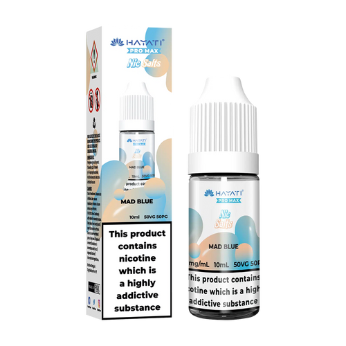hayati pro max nic salts mad blue