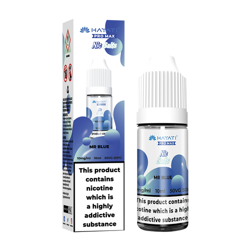 hayati pro max nic salts mr blue