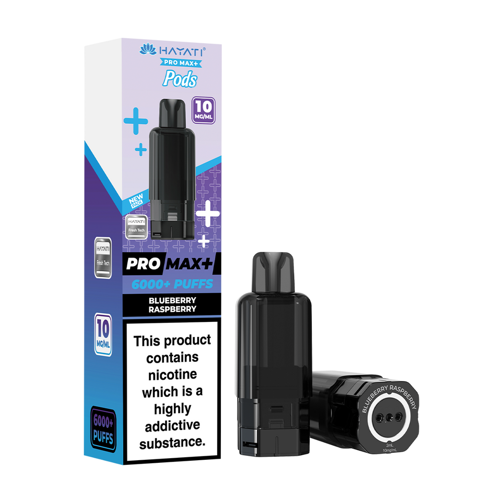 Blueberry Raspberry Hayati Pro Max+ Refill Pack