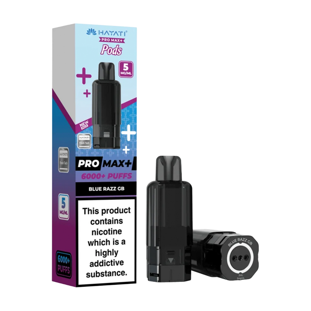 Blue Razz GB Hayati Pro Max+ Refill Pack