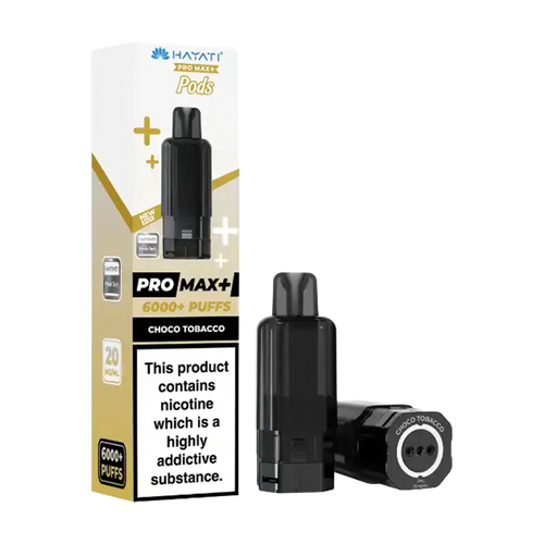 hayati pro max plus 6000 pods choco tobacco