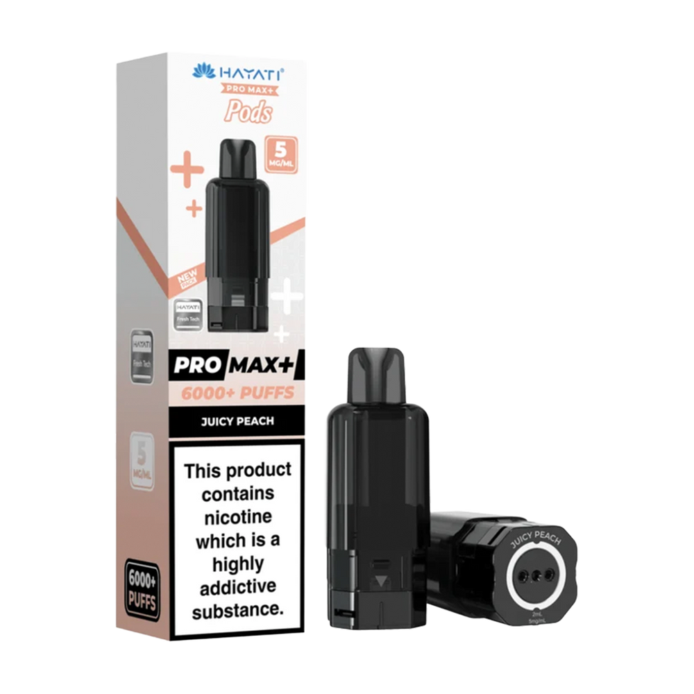Juicy Peach Hayati Pro Max+ Refill Pack