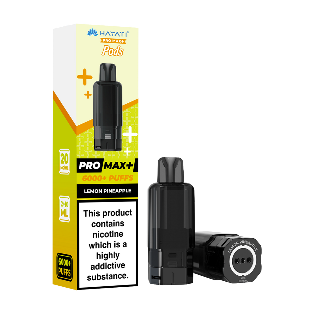 hayati pro max plus 6000 pods lemon pineapple