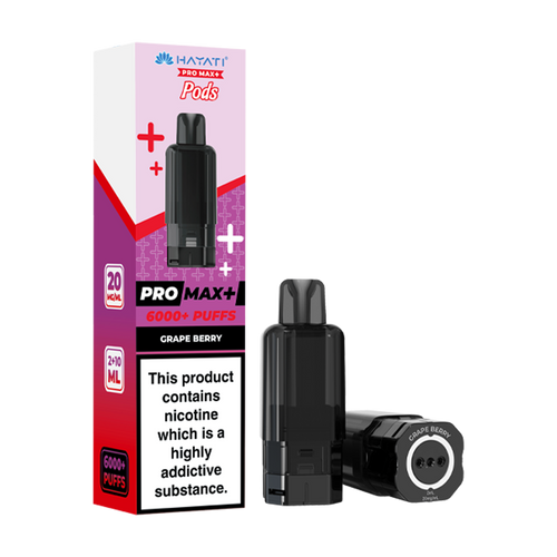 hayati pro max plus pods grape berry
