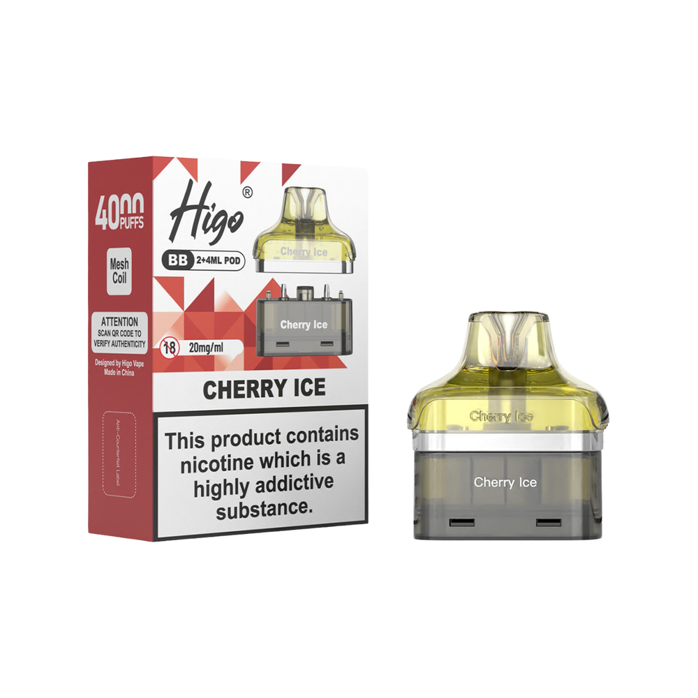 Higo BB 4000 Refill Pack cherry ice