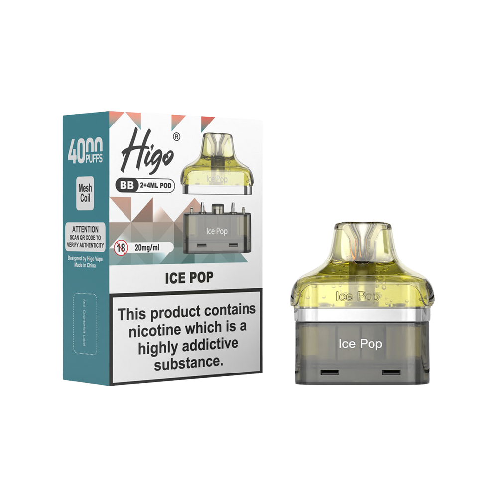 Higo BB 4000 Refill Pack ice pop