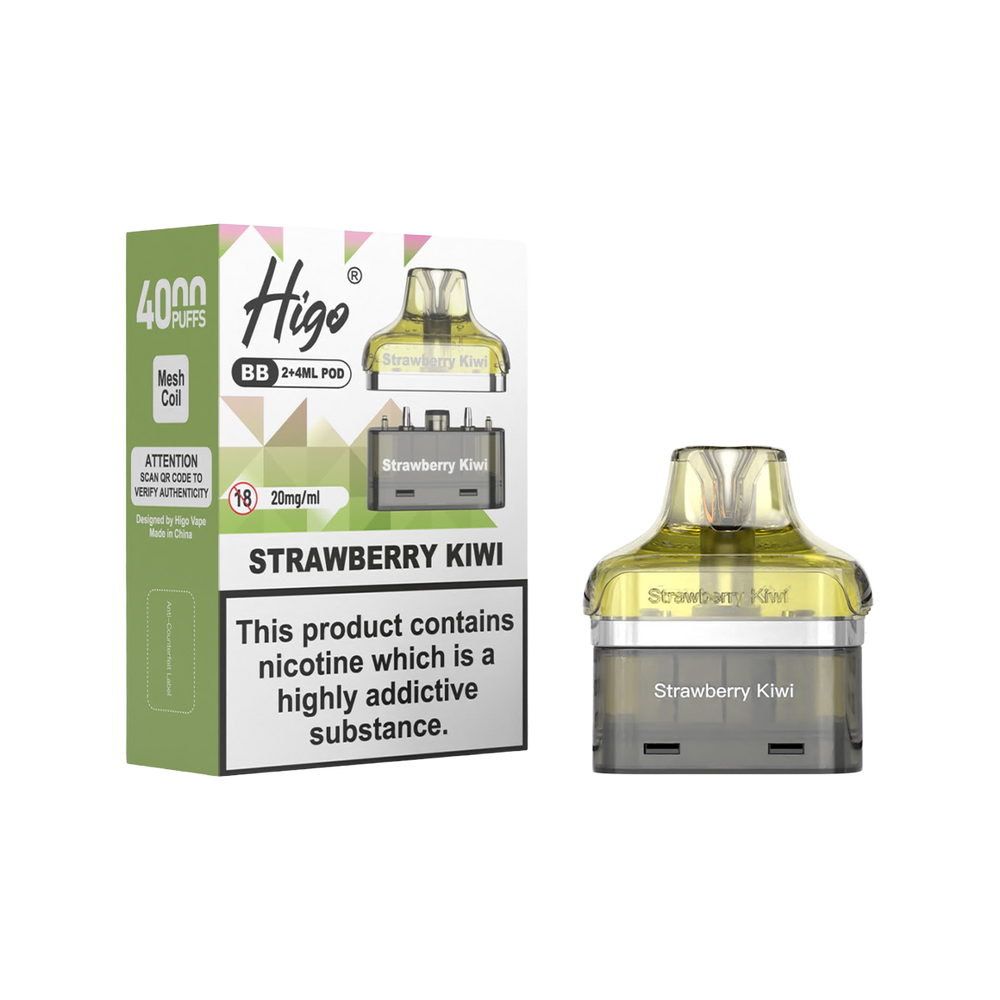 Higo BB 4000 Refill Pack strawberry kiwi