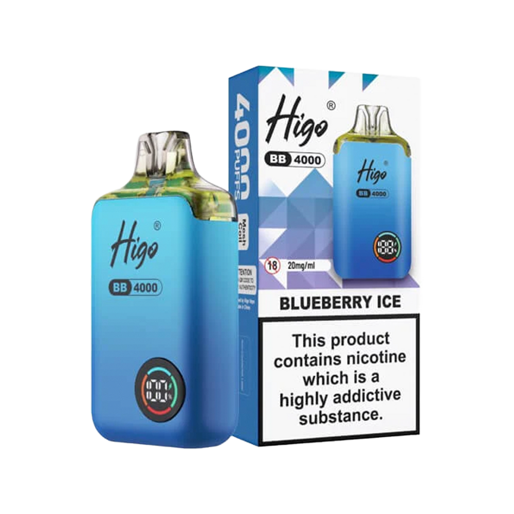 Higo BB 4000 Vape Kit blueberry ice