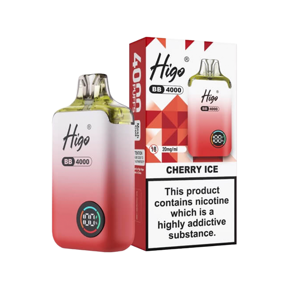 Higo BB 4000 Vape Kit cherry ice