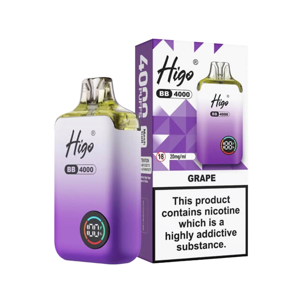 Higo BB 4000 Vape Kit grape