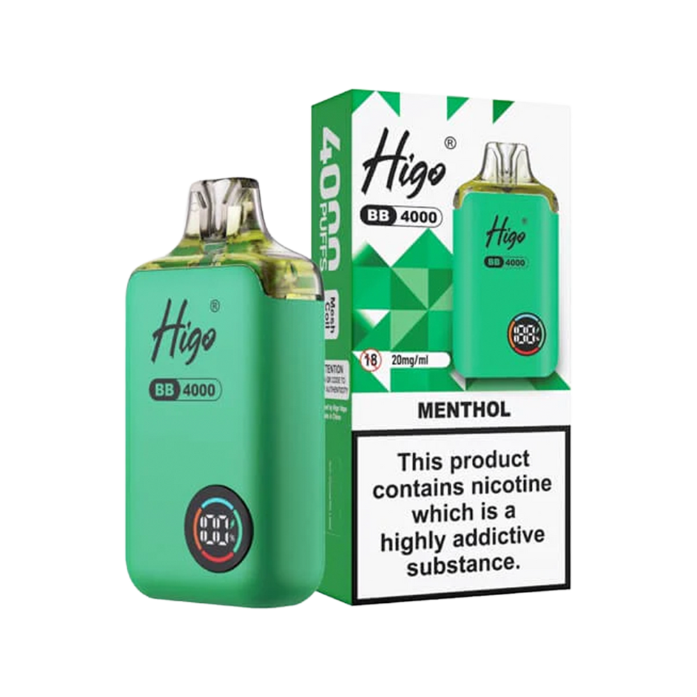 Higo BB 4000 Vape Kit menthol