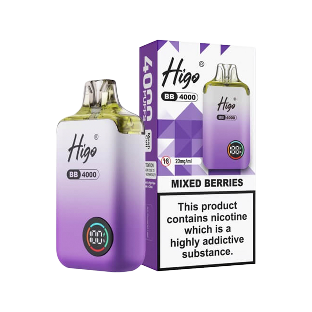 Higo BB 4000 Vape Kit mixed berries