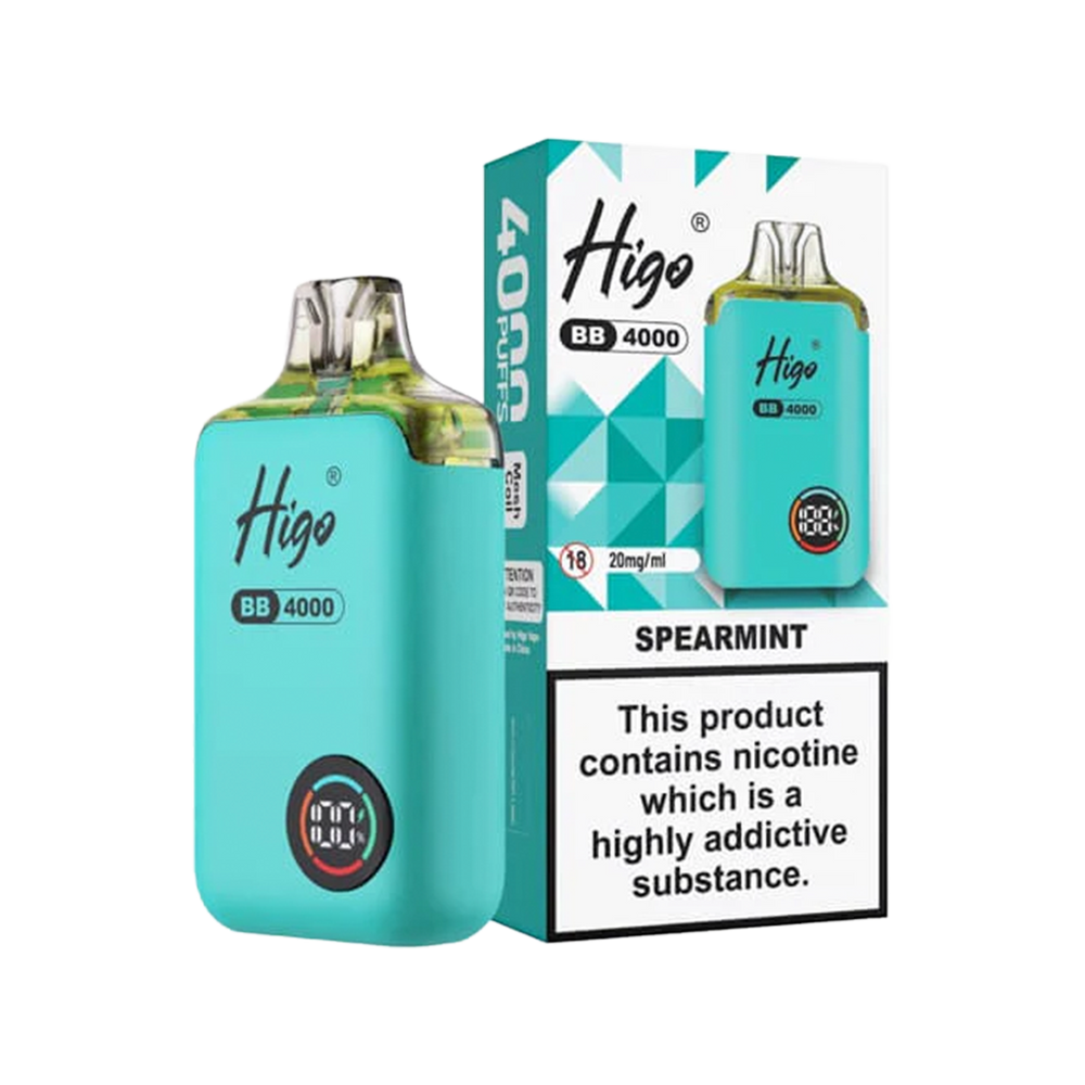 Higo BB 4000 Vape Kit spearmint