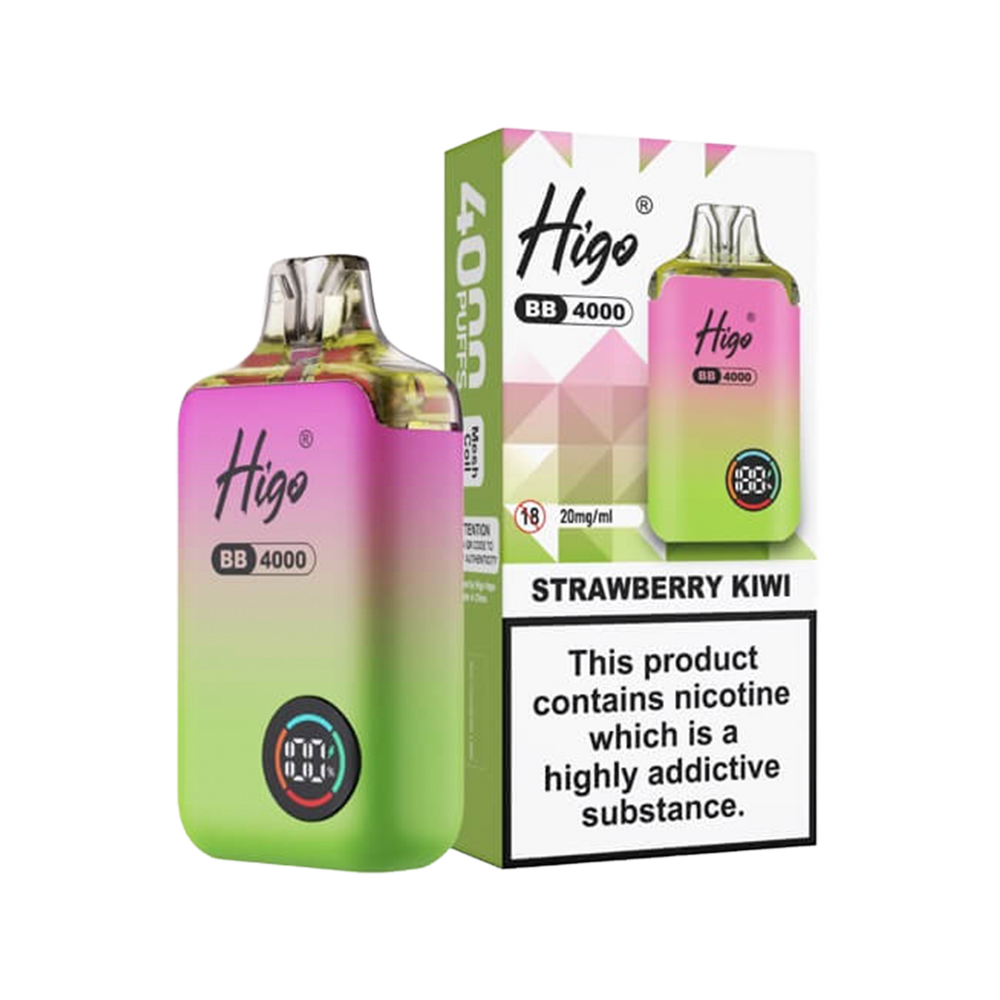 Higo BB 4000 Vape Kit strawberry kiwi