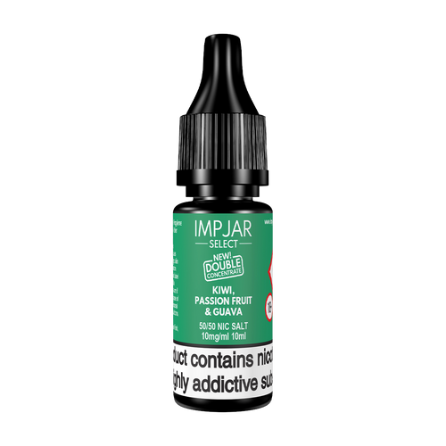Kiwi Passion Fruit Guava Nic Salt by Imp Jar Select 10mg
