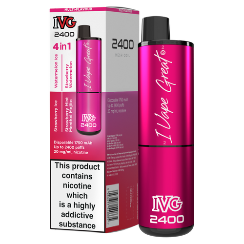 Pink Edition IVG 2400 Disposable Device