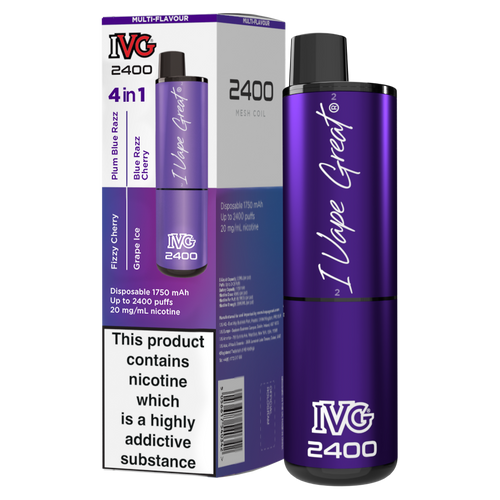 Purple Edition IVG 2400 Disposable Device